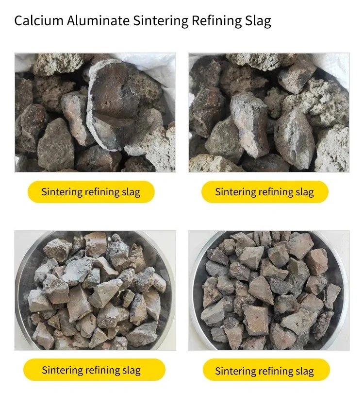 High Alumina Premelting Refining Slag Calcium Aluminate Ladle Refining Slag for Steelmaking